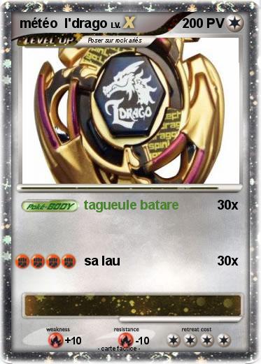 Pokemon météo  l'drago