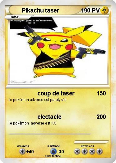 Pokemon Pikachu taser