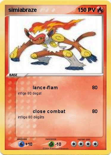 Pokemon simiabraze