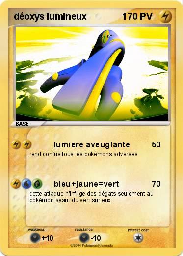 Pokemon déoxys lumineux              1