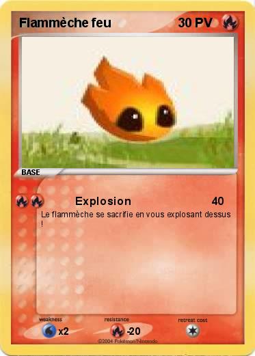 Pokemon Flammèche feu