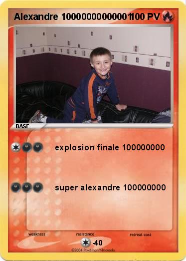 Pokemon Alexandre 10000000000001