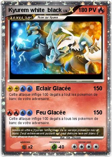 Pokemon Kyurem white  black
