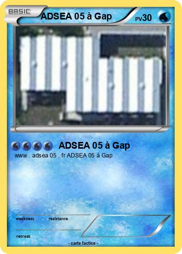 Pokemon ADSEA 05 à Gap