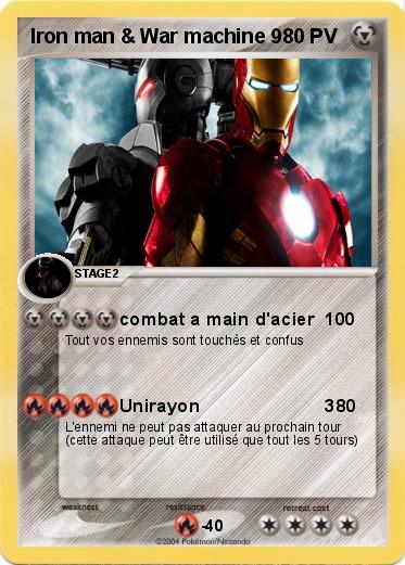 Pokemon Iron man & War machine 9