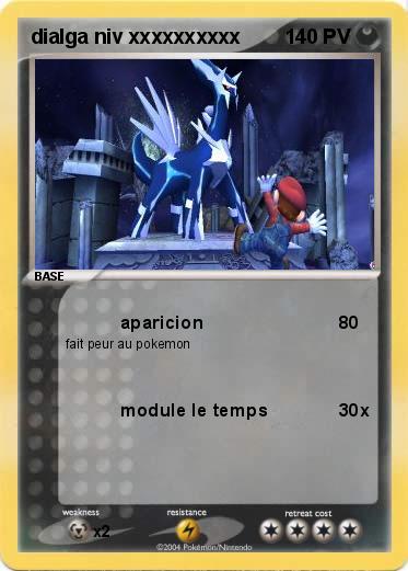 Pokemon dialga niv xxxxxxxxxx