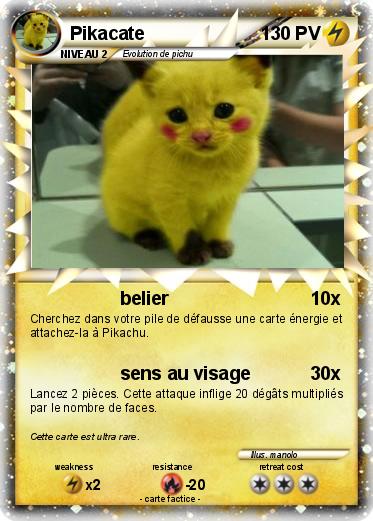 Pokemon Pikacate