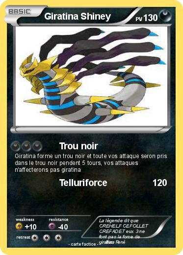Pokemon Giratina Shiney