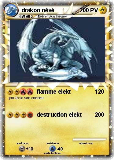 Pokemon drakon névé