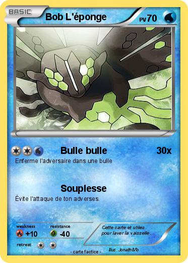 Pokemon Bob L'éponge