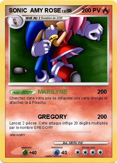 Pokemon SONIC  AMY ROSE
