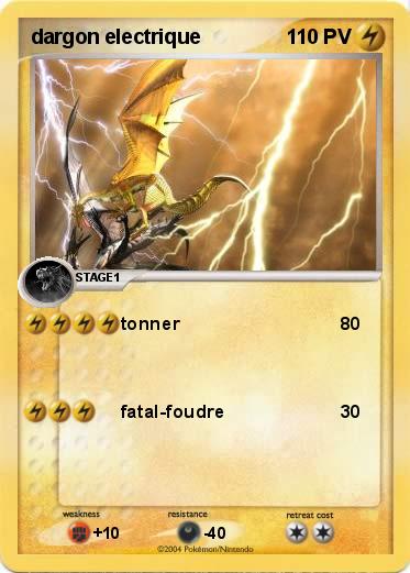 Pokemon dargon electrique