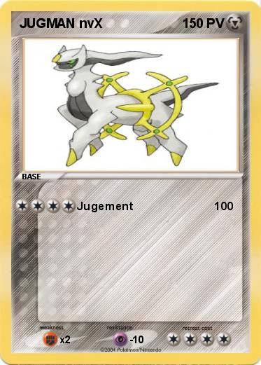 Pokemon JUGMAN nvX