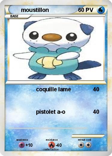 Pokemon moustillon