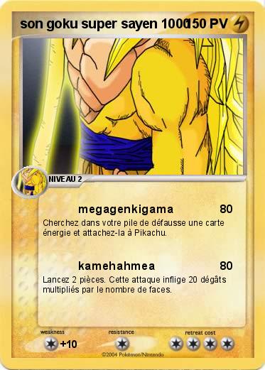 Pokemon son goku super sayen 1000
