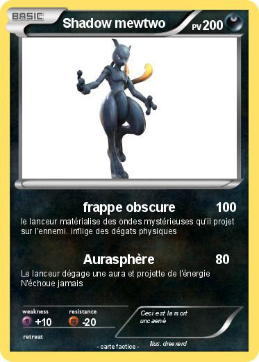 Pokemon Shadow mewtwo