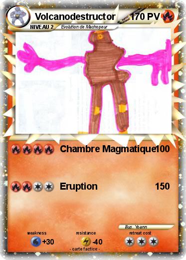 Pokemon Volcanodestructor