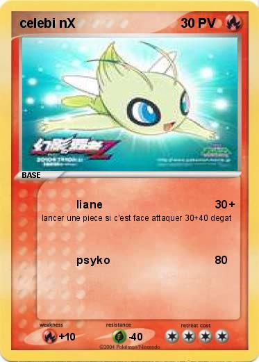 Pokemon celebi nX