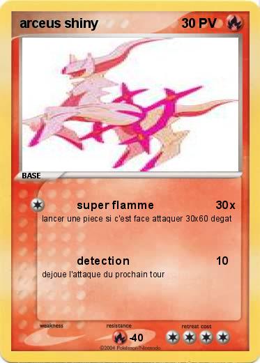 Pokemon arceus shiny