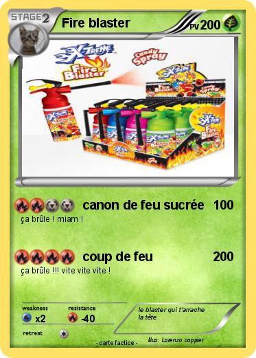 Pokemon Fire blaster