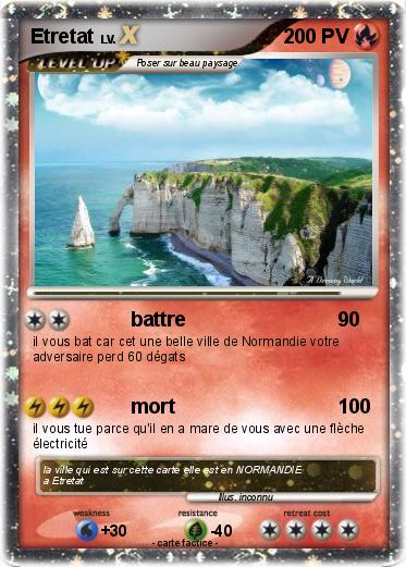 Pokemon Etretat