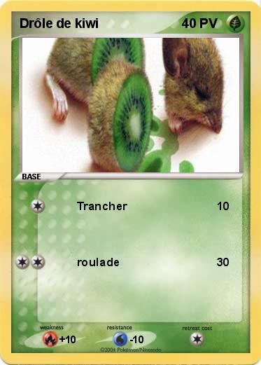 Pokemon Drôle de kiwi