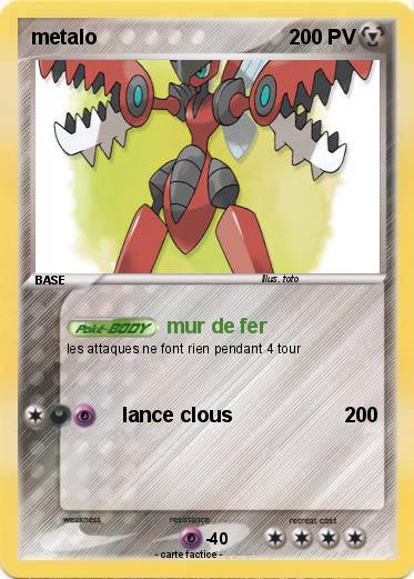Pokemon metalo
