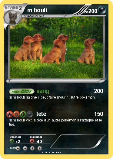 Pokemon m bouli