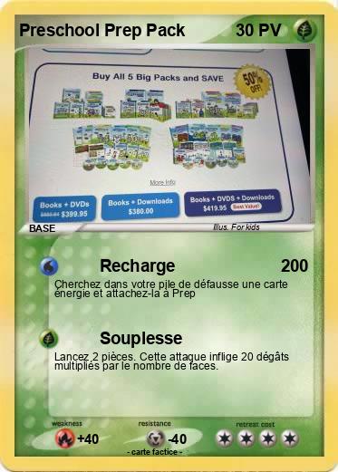 Pokemon Preschool Prep Pack