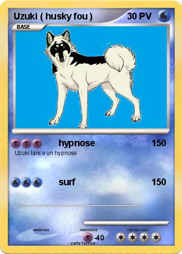 Pokemon Uzuki ( husky fou )