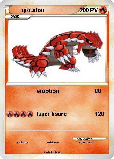 Pokemon groudon