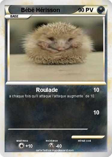 Pokemon Bébé Hérisson