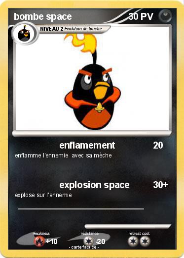 Pokemon bombe space