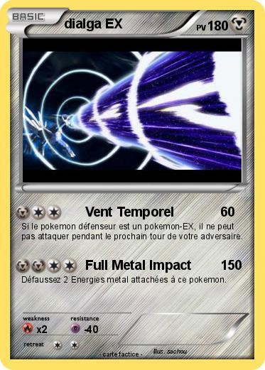 Pokemon dialga EX