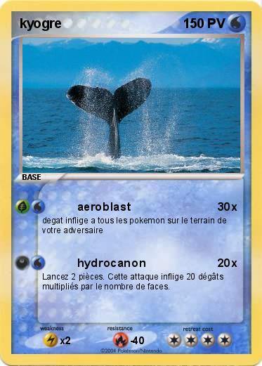 Pokemon kyogre