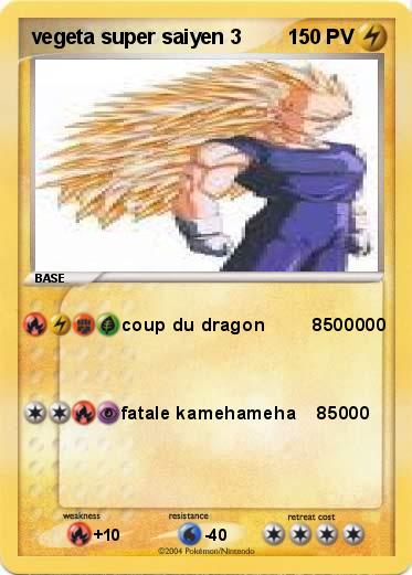 Pokemon vegeta super saiyen 3