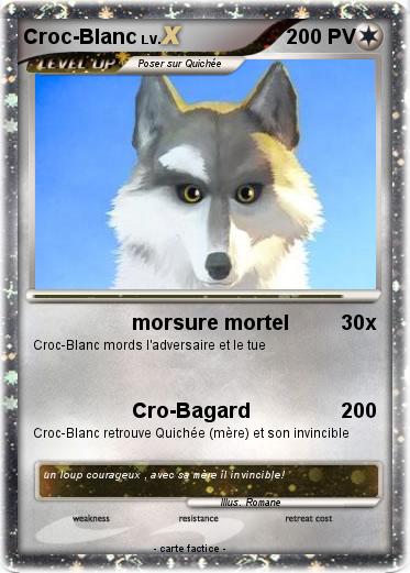 Pokemon Croc-Blanc