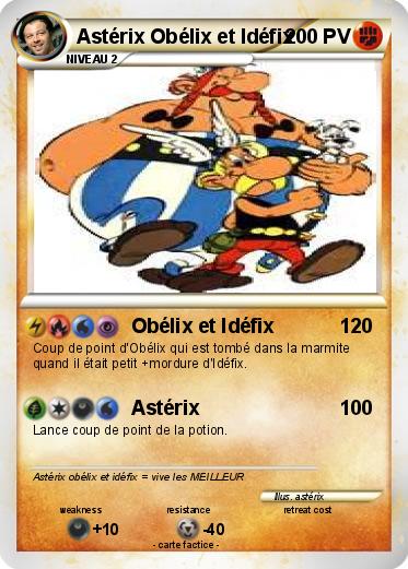 Pokemon Astérix Obélix et Idéfix