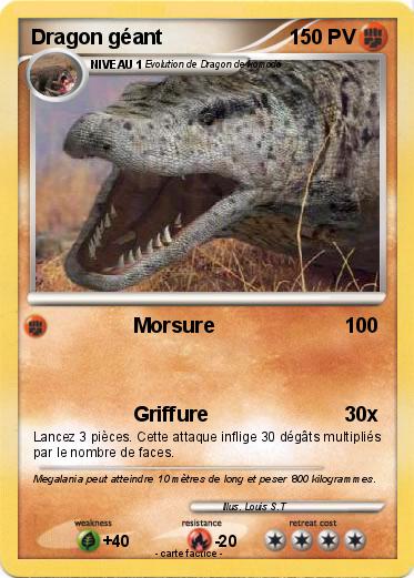 Pokemon Dragon géant