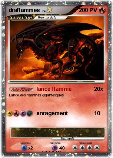 Pokemon draflammes
