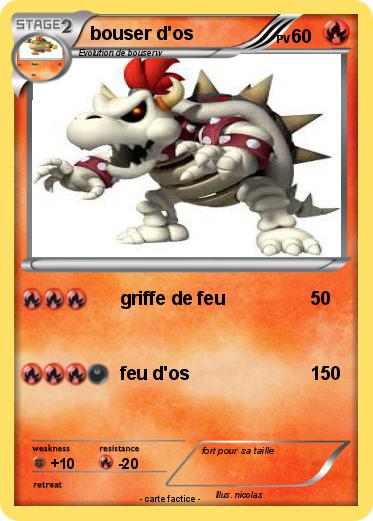 Pokemon bouser d'os