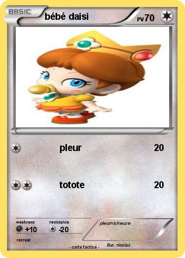 Pokemon bébé daisi