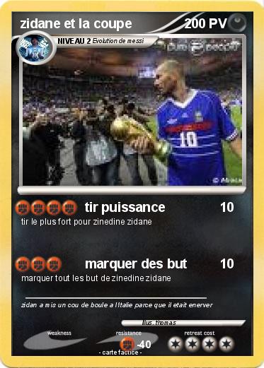 Pokemon zidane et la coupe
