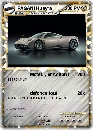 Pokemon PAGANI Huayra