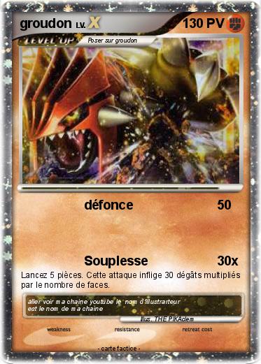 Pokemon groudon