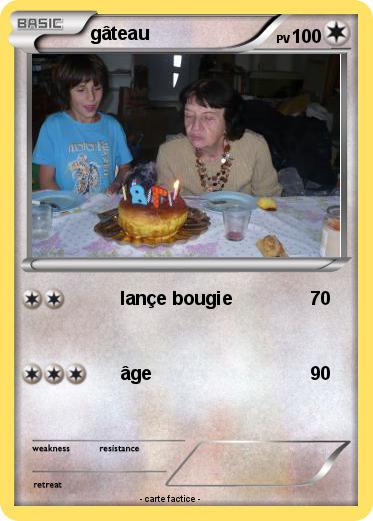 Pokemon gâteau
