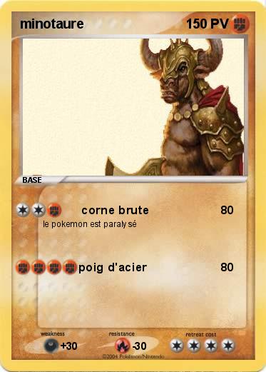 Pokemon minotaure