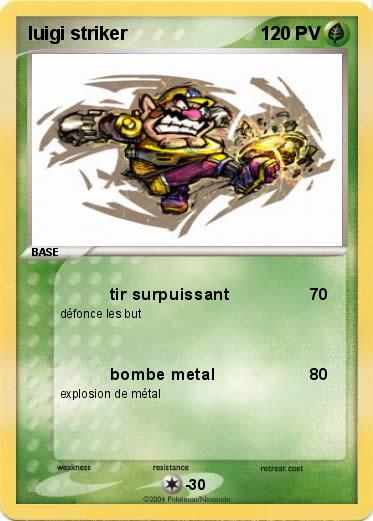 Pokemon luigi striker