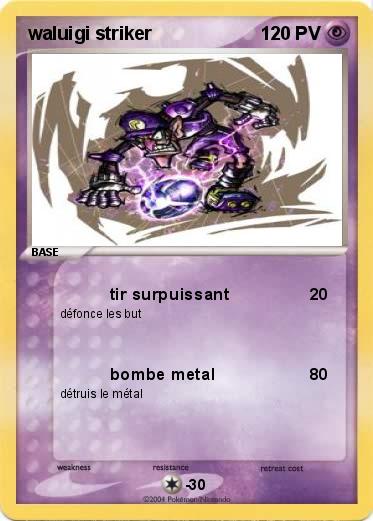 Pokemon waluigi striker
