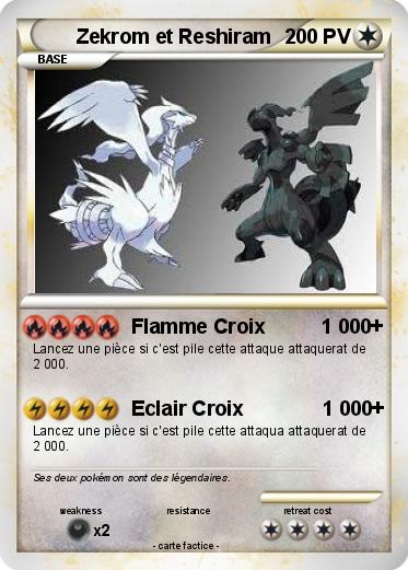 Pokemon Zekrom et Reshiram